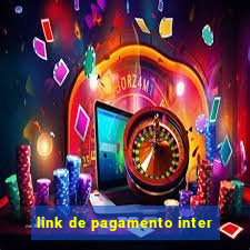 link de pagamento inter